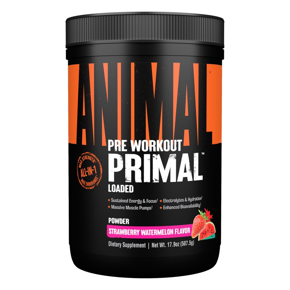 Primal Muscle Hydration + Preworkout Powder – Contains Beta Alanine, 3DPump, ...