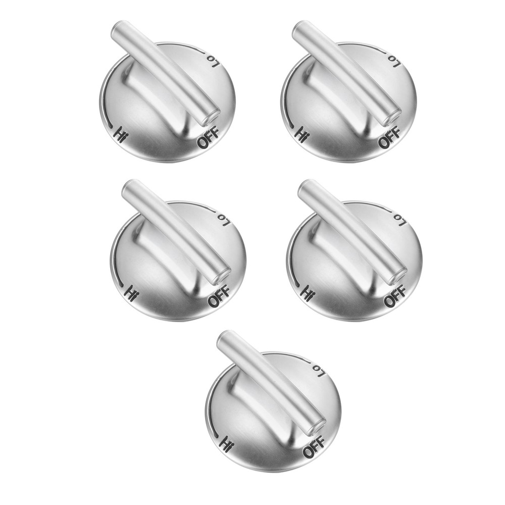 5pcs/set Metal Stove Switch Knob 74007733 For Maytag/KitchenAid/Whirlpool