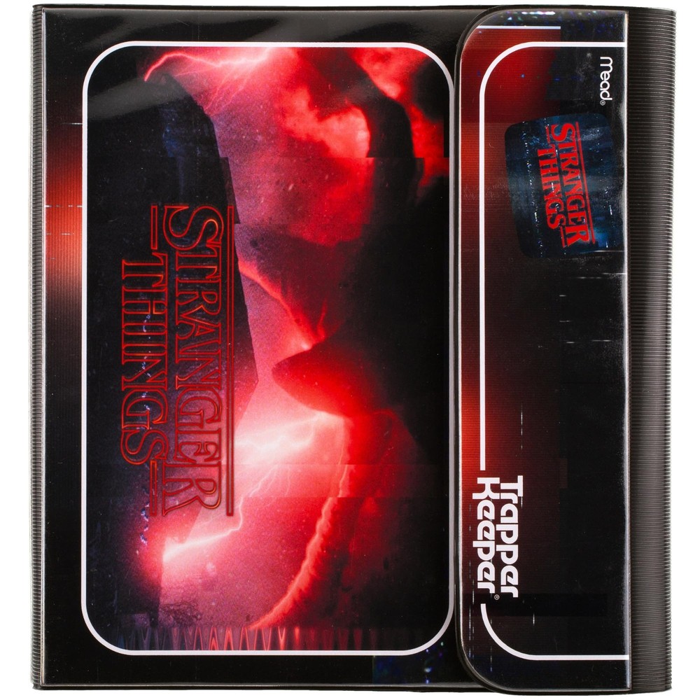 Mead Trapper Keeper Binder, Stranger Things, 1 Inch Binder 1 inch, Creatures