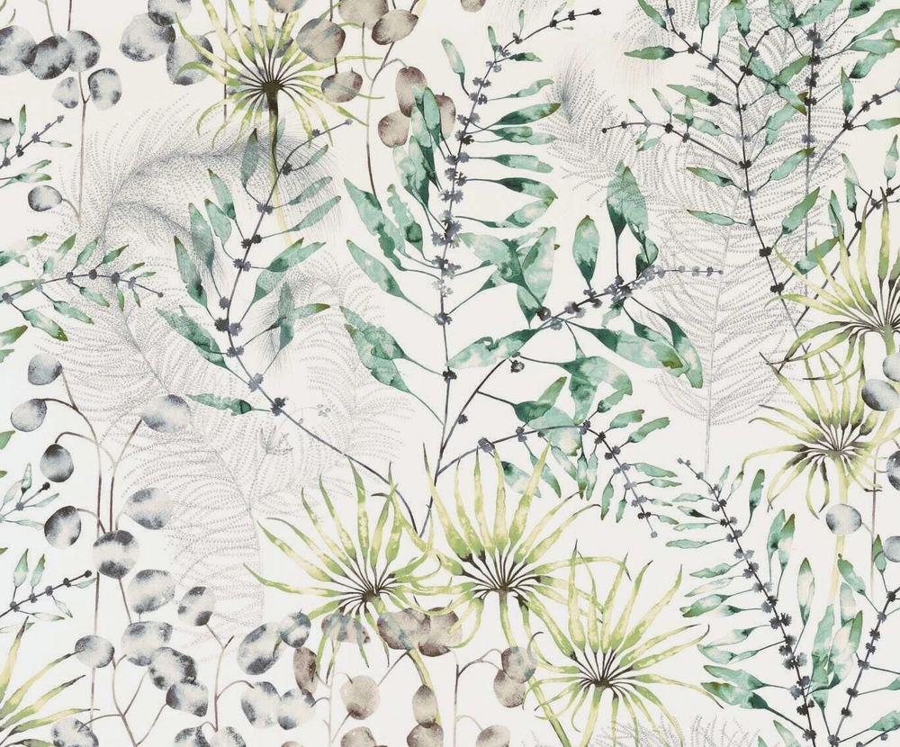 HARLEQUIN POSTELIA 3M EMERALD LIME LINEN BLEND CURTAIN FABRIC