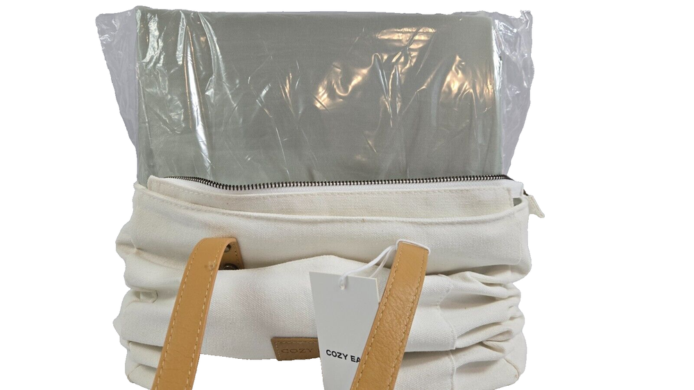 Cozy Earth Queen Bamboo Sheet Set in Laurel with Free Canvas Bag  