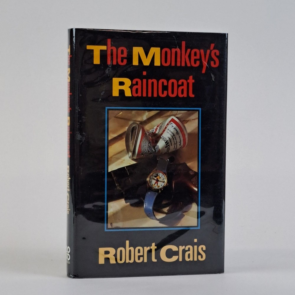 Robert Crais / THE MONKEY'S RAINCOAT Signed 1st Edition 1987