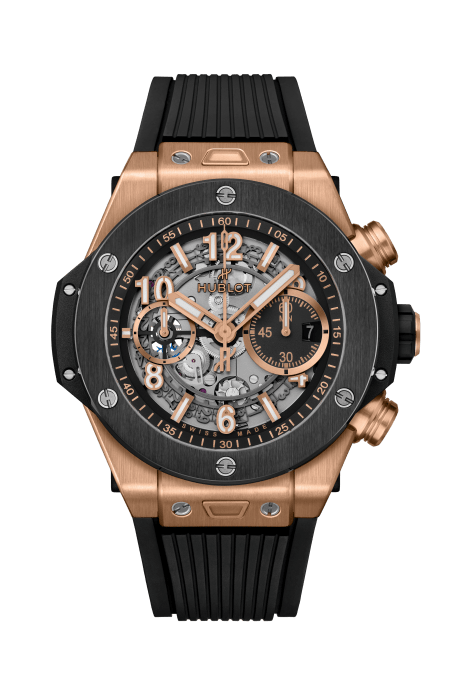 HUBLOT 421.OM.1180.RX UNICO KING GOLD CERAMIC 44MM