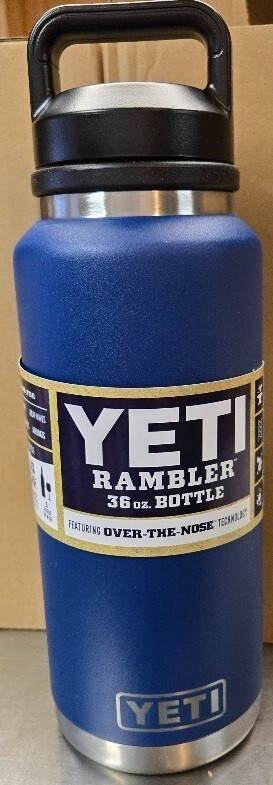 New Yeti Rambler 36 oz Stainless Steel Bottle with Chug Cap and Max Insulation #6