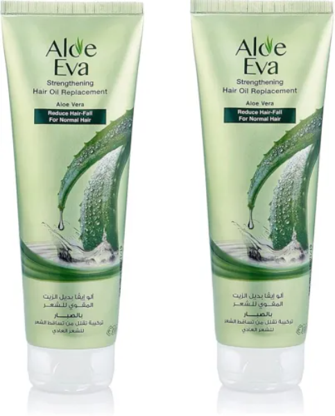 Aloe Eva Hair Tonic Oil Replacement  With Aloe Vera For Normal Hair  2 x 250 ml