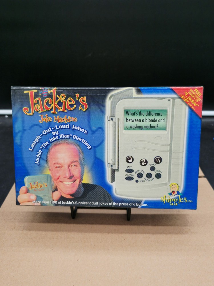 JACKIE'S JOKE MACHINE (Jackie Martling)  (DIRTY JOKES) New In Box