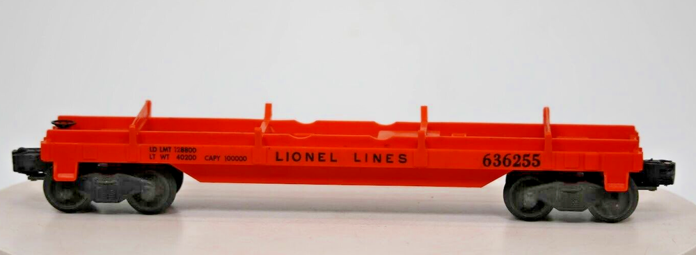 Vintage Postwar Lionel 6362 Rail Truck Car Mid Century Toy Train