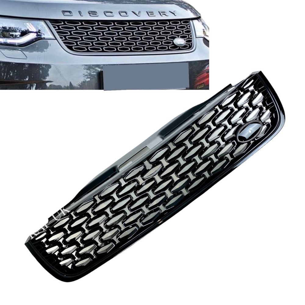 Front Grille Dynamic Style Black Pack Gloss Fit Land Rover Discovery 5 L462 17+