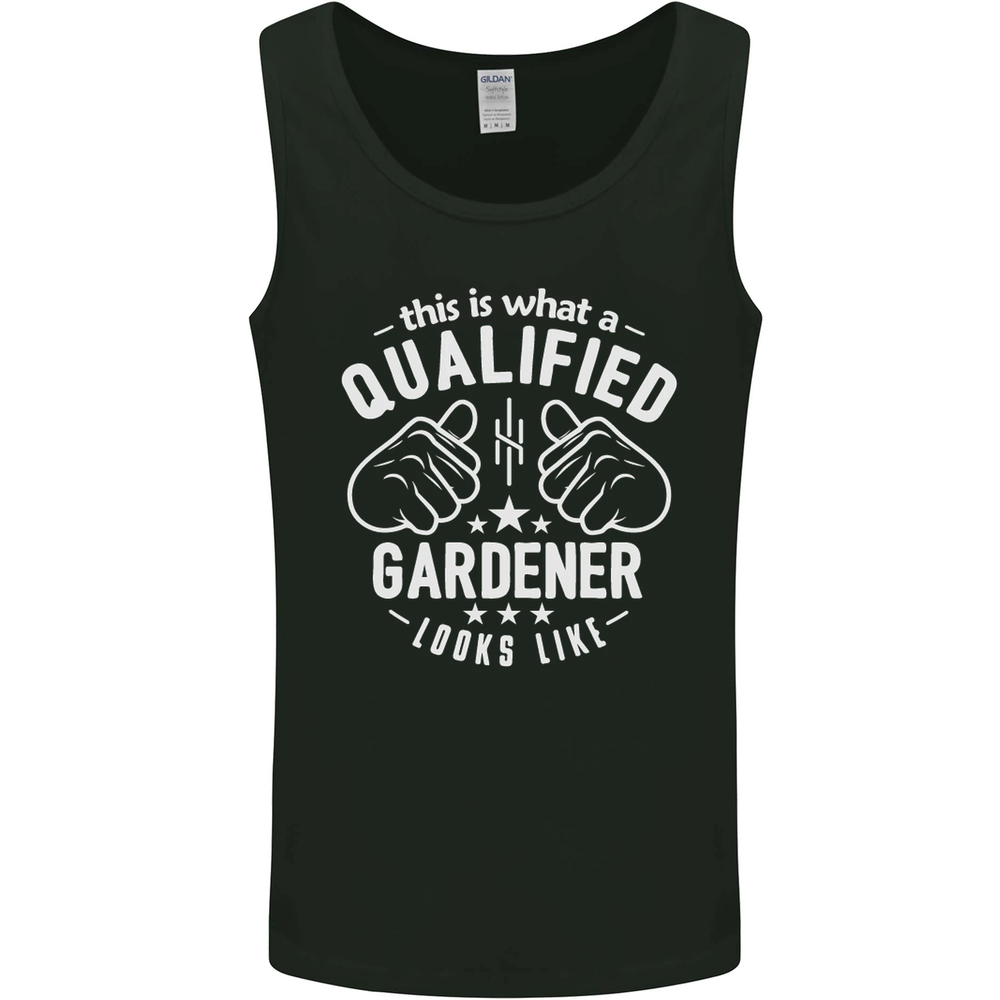 A Qualified Gardener Looks Like Mens Vest Tank Top
