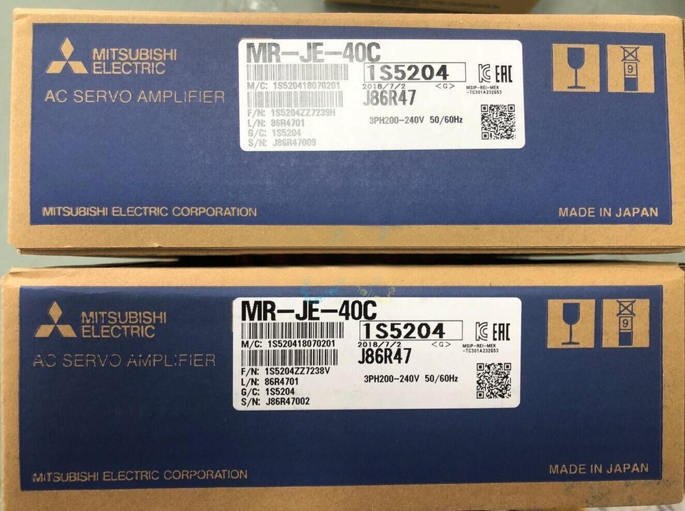 MR-JE-40C New Sealed Mitsubishi AC SERVO DRIVE MR-JE-40C