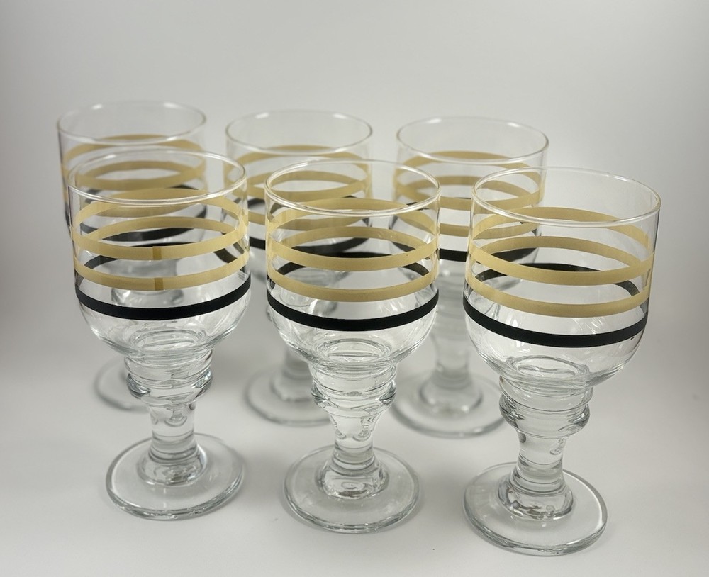 Discontinued PFALTZGRAFT Footed Iced Tea Glass Radius Collection SET OF 6
