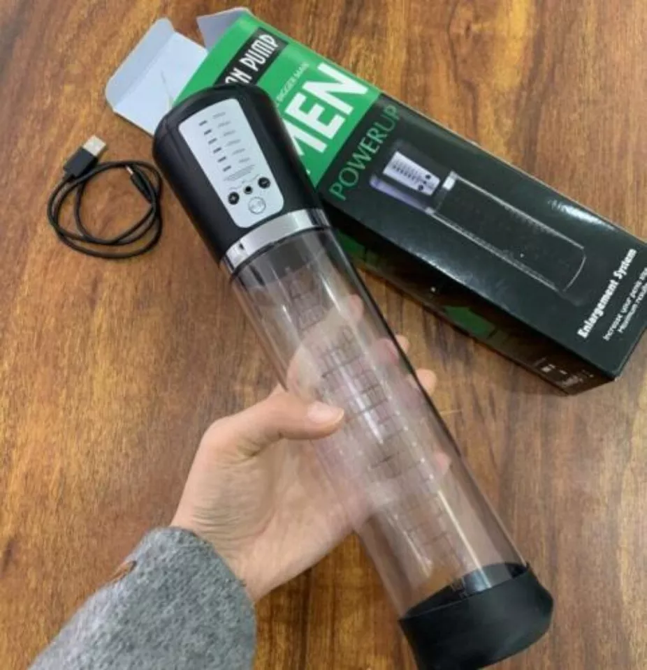 Rechargeable Penis Vacuum Pump Enhancer Enlarger Stretcher Enhancement for Male