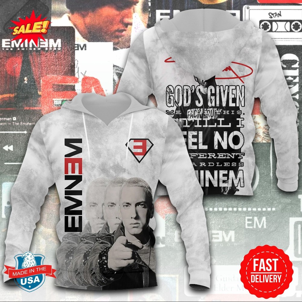 Eminem 3D Printed Hoodies for Men & Women Sizes S-5XL