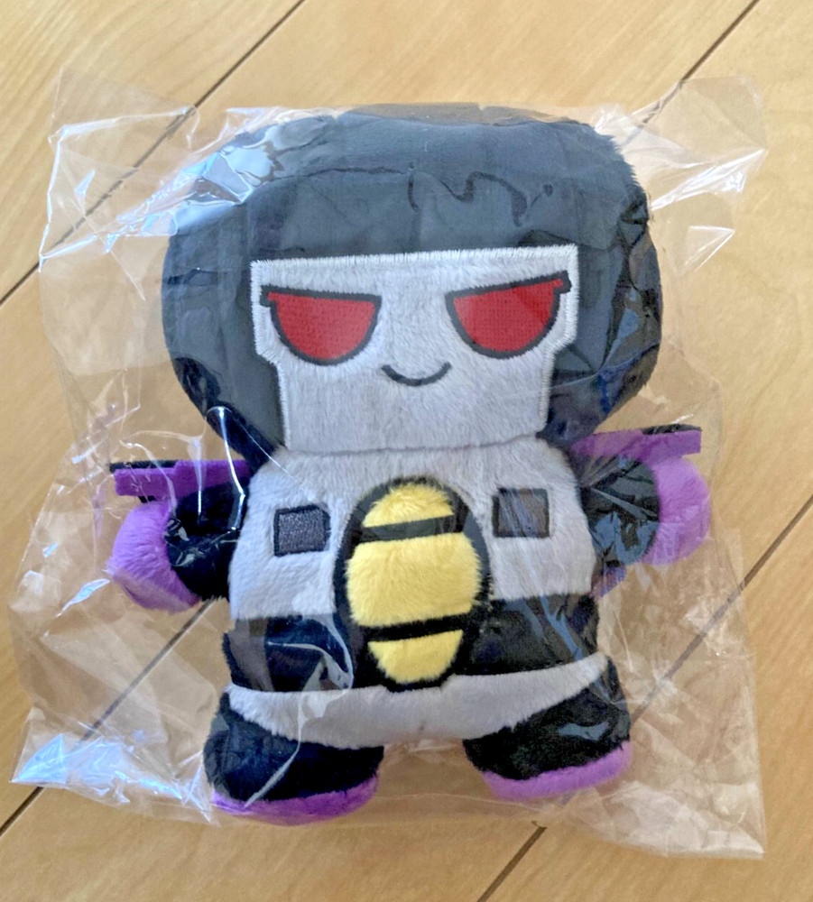 Mochibots Transformers Plush Stuffed Toy Skywarp Size H15cm New