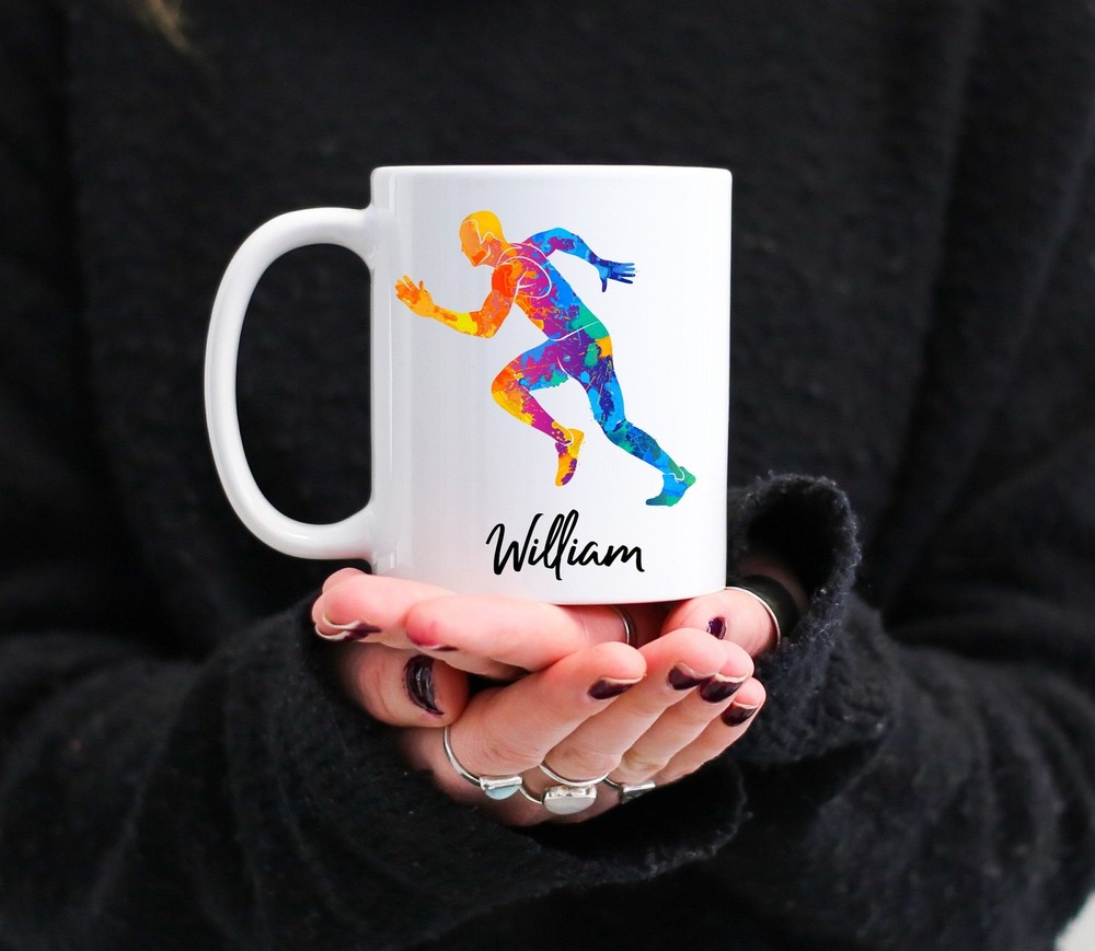 Custom Engraved Running Gift for Cross Country Athletes – Personalized Men's Present  