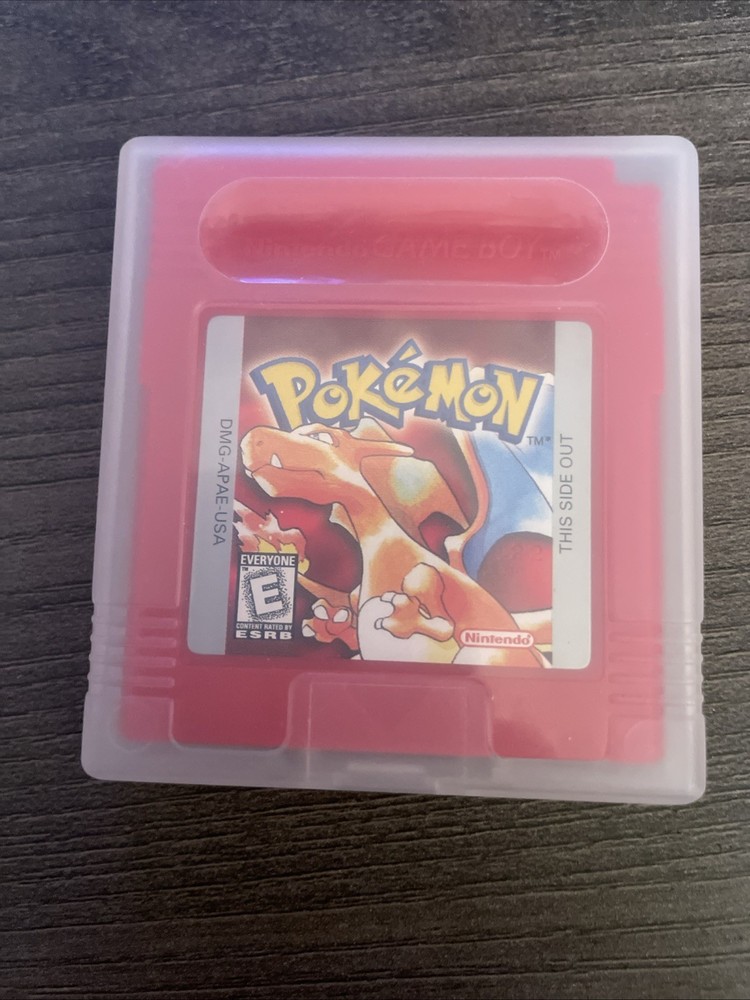 Pokémon: Red Version (Nintendo Game Boy, 1999) With Case