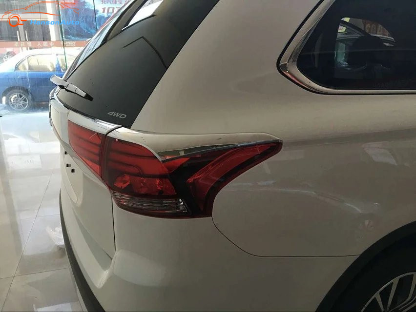 For mitsubishi outlander 2016-2019 Accessories chrome Rear Taillight Lamp cover