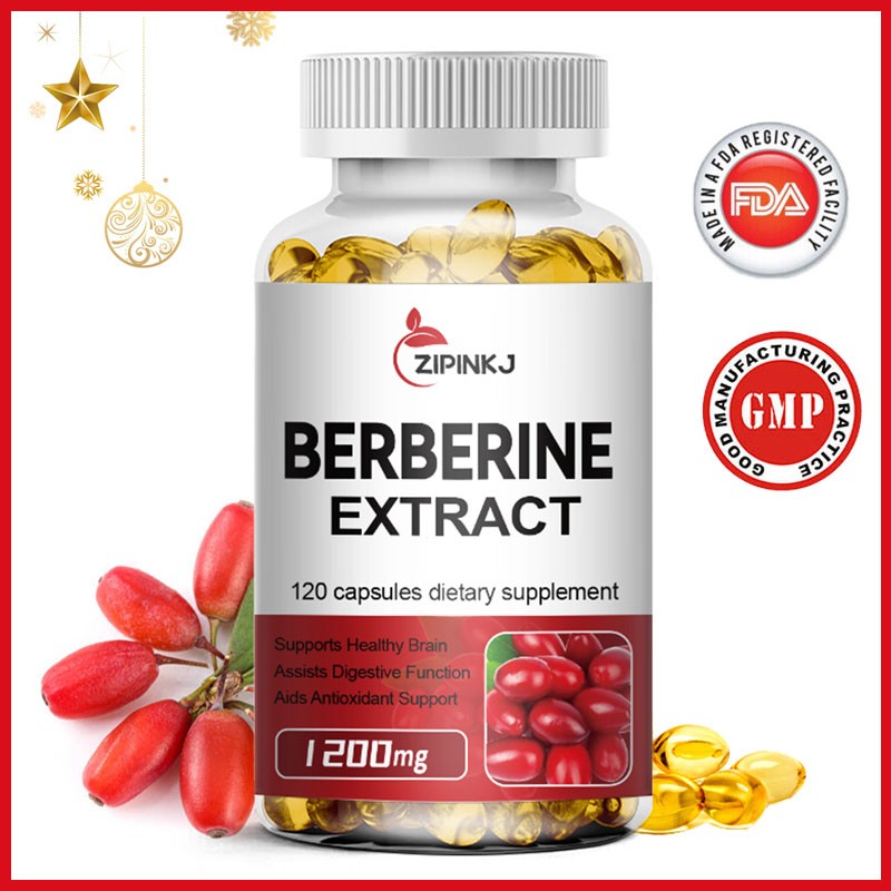 Premium Berberine HCL 1200mg High Potency Anti-inflammatory,Blood Sugar Support