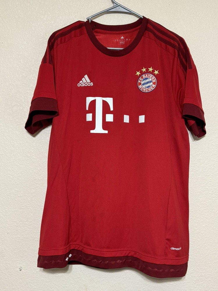 Bayern Munchen Adidas 2015/16 Football Shirt Soccer Jersey XL
