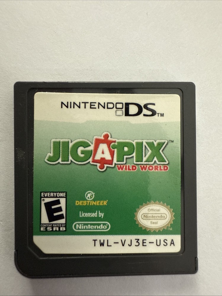 Jigapix: Wild World (Nintendo DS 2009) Cartridge Only