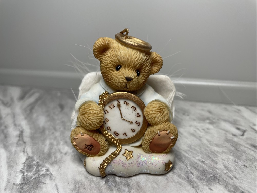 Cherished Teddies “Patiently Waiting” Angels Ornament