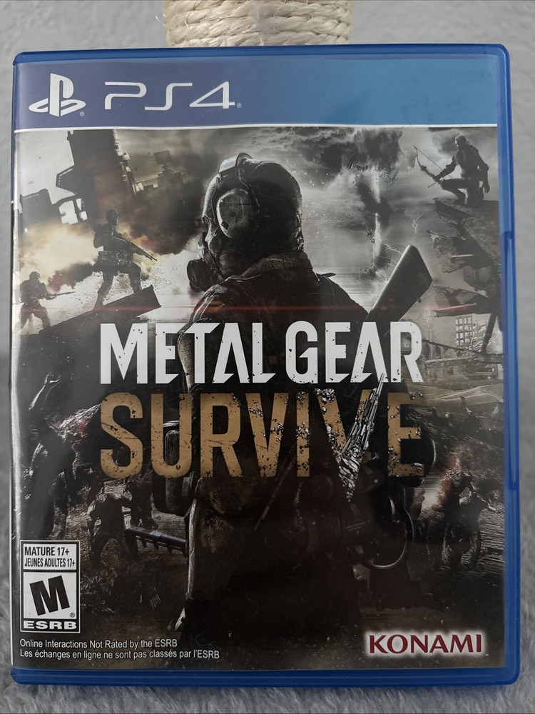 Metal Gear Survive PS4 Complete In Box Tested Working