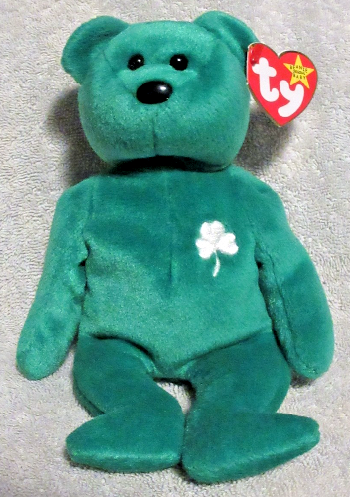 Ty Beanie Baby Erin the Bear DOB March 17, 1997 MWMT Free Shipping