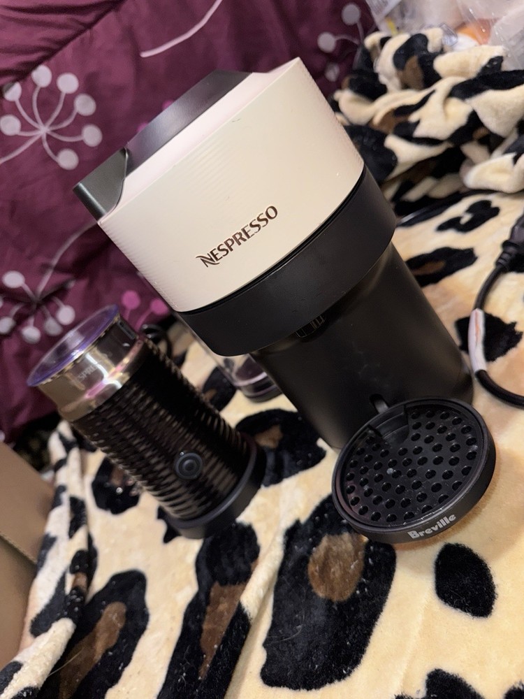 Nespresso Vertuo Pop+ Coffee and Espresso Maker by Breville with Milk Frother