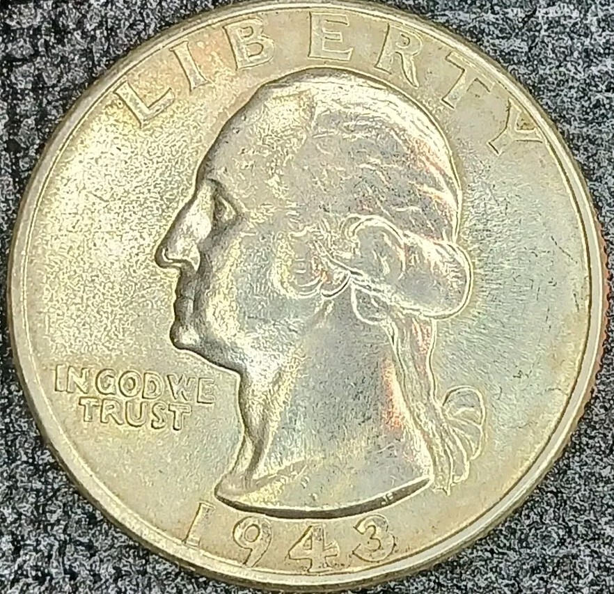 1943 P Washington Quarter - WDDO-004(wexler) - Great Eye Appeal