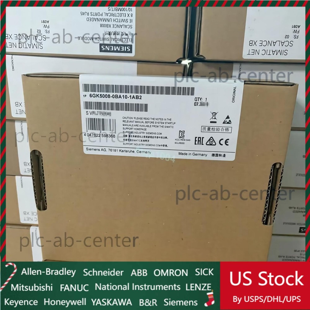 NEW SIEMENS 6GK5008-0BA10-1AB2 6GK5 008-0BA10-1AB2 Industrial Ethernet Switch