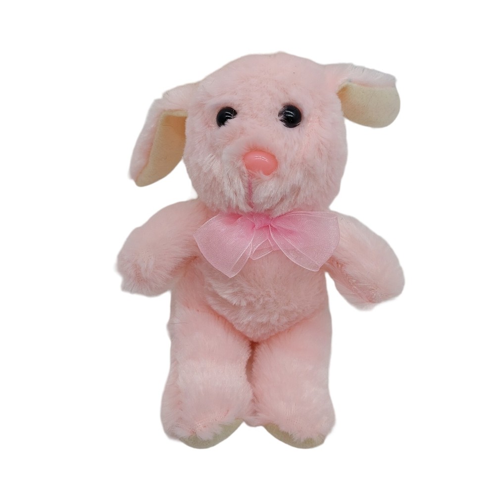 Bunny Rabbit Plush Easter Stuffed Animal Toy Pink 7
