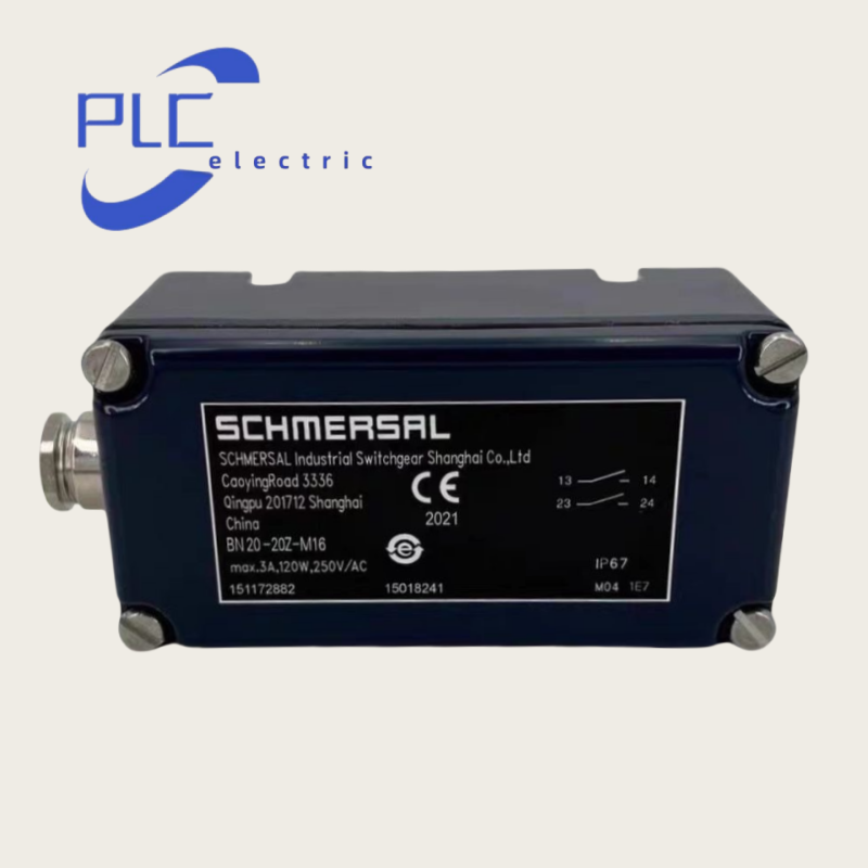 1PCS NEW SCHMERSRL BN 20-RZ-M16 Magnetic Spring Safety Limit Switch 250 VAC 3A