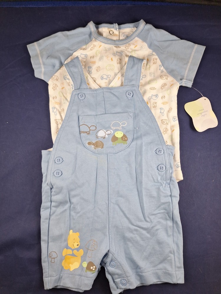 Disney Winnie The Pooh 2-piece Baby Boys' Outfit Size 6-9 Months NWT *7FB