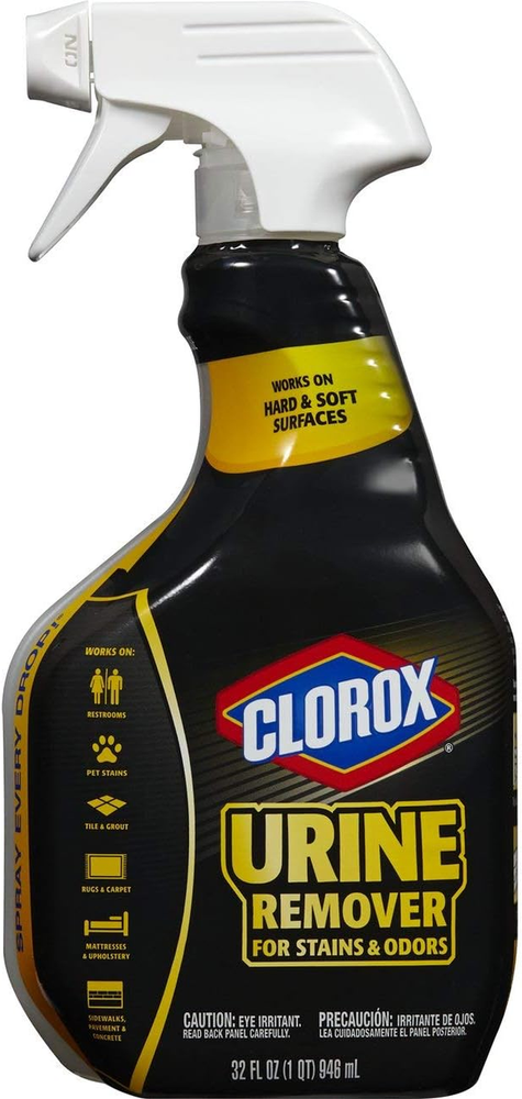 Clorox 32 Oz Urine Stain & Odor Remover Spray Bottle Twin Pack