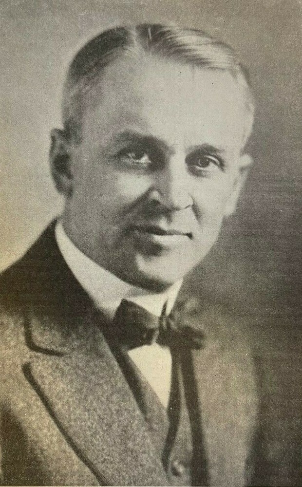 1924 Vintage Magazine Illustration Nobel Prize Winner Robert Andrews Millikan