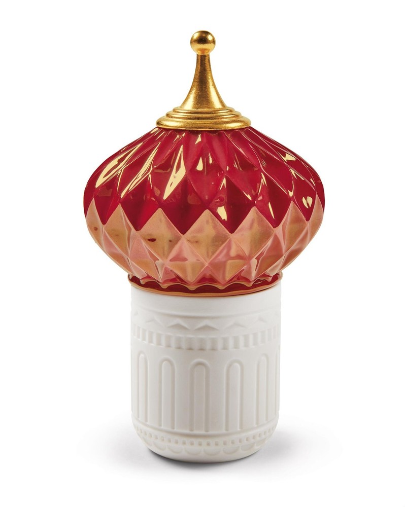 Lladro Purple Spire Scented Candle 1001 Lights Night Approaches 01040169
