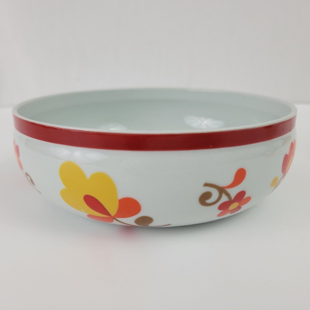 Vintage Vista Alegre Portugal Block Paprika Hearthstone 6 Inch Soup Cereal Bowl