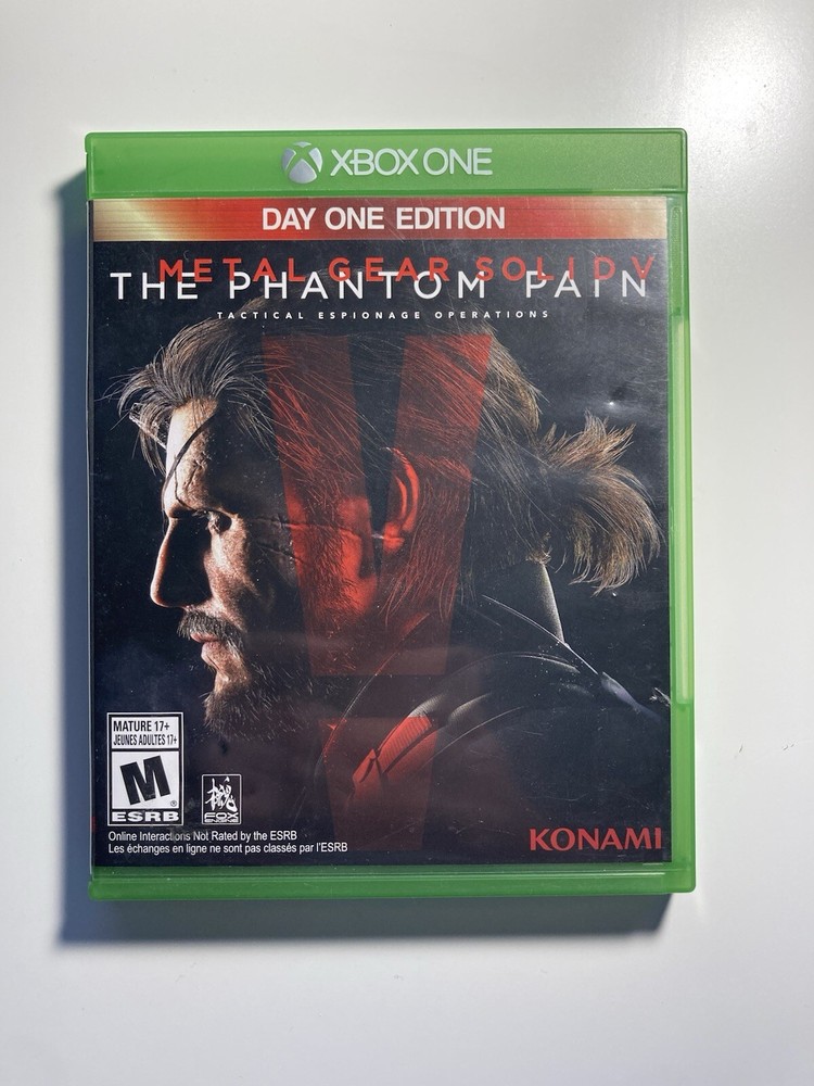 Metal Gear Solid V The Phantom Pain Day One Edition Xbox One Tested Working