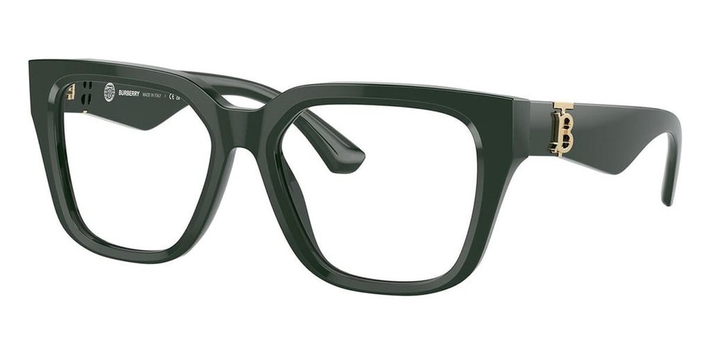 Burberry BE2403 4038 Green Frame Demo Lenses 53mm Women's Eyeglasses