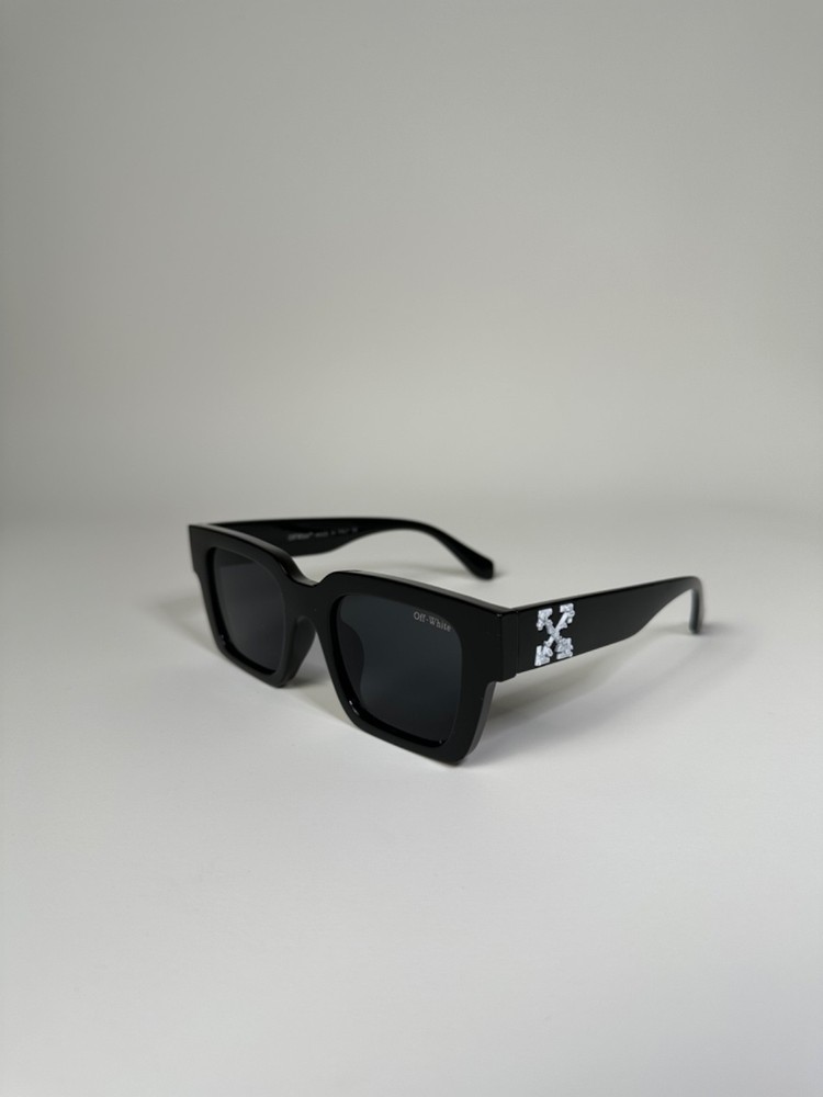 Off-White Square Virgil Sunglasses - Black & White - Free Shipping + Returns ✅