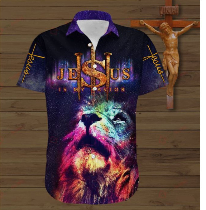 Jesus My Savior 3D Hawaiian Shirt All Over Print US Size Best Price