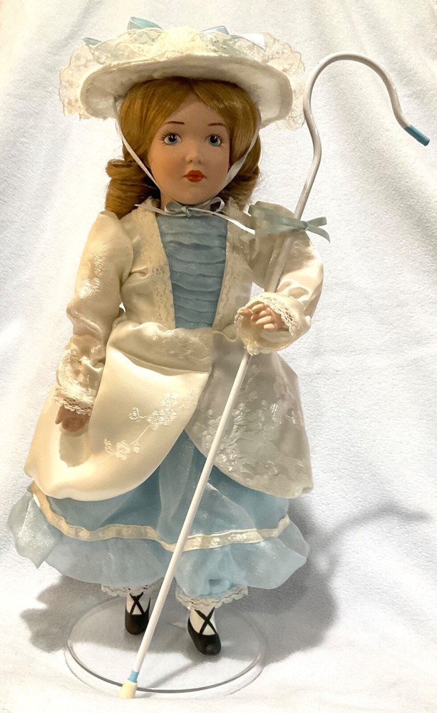 LITTLE BO PEEP, Danbury Mint, The Storybook Doll Collection