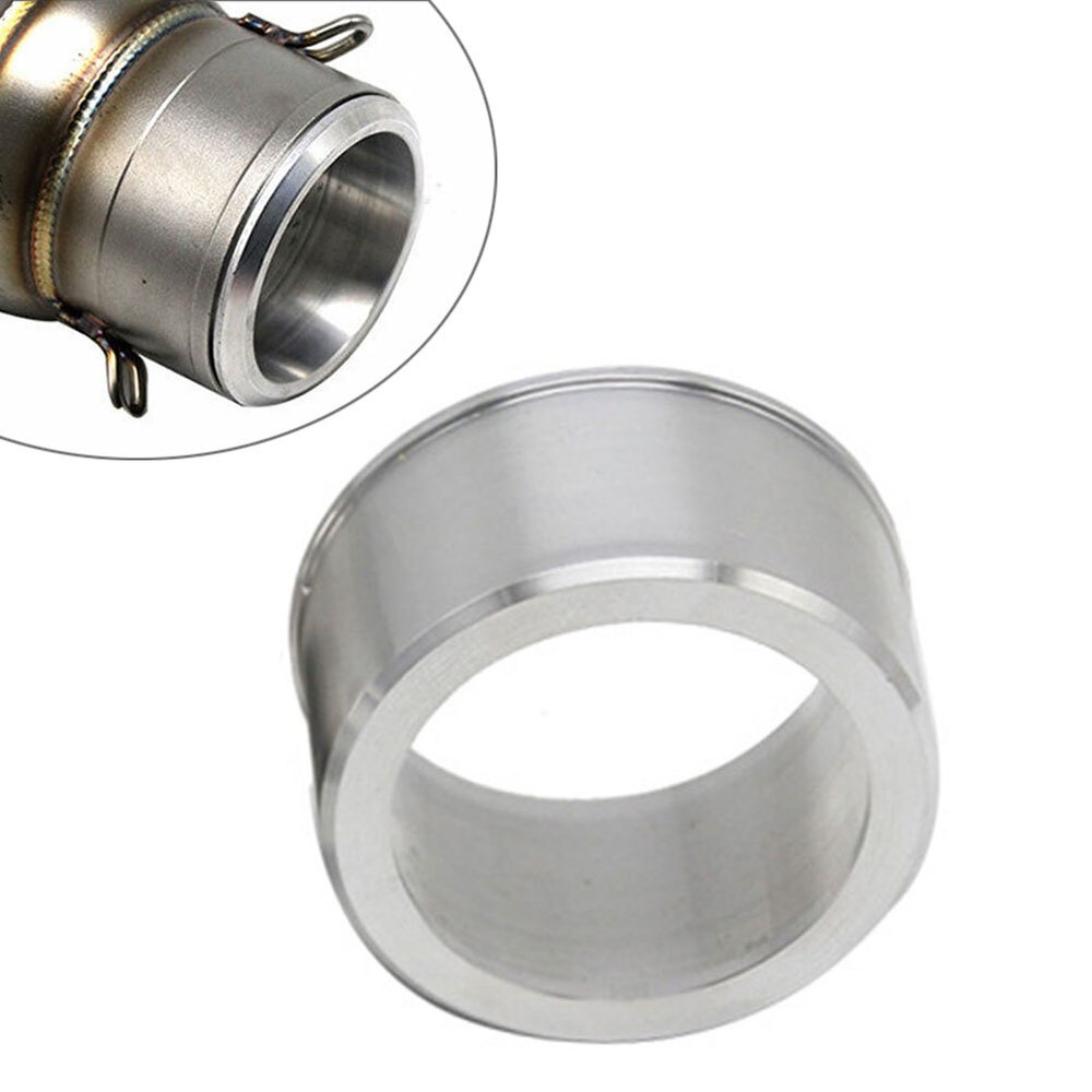 Motorcycle Exhaust Pipe Muffler Adapter OD 60mm to ID 51mm Aluminum Alloy