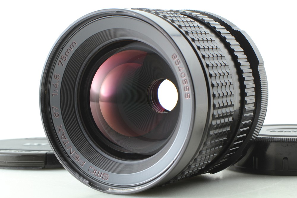 Late Model SN/854×××[N MINT] SMC Pentax 67 75mm f4.5 MF Lens For 6x7 67 II JAPAN