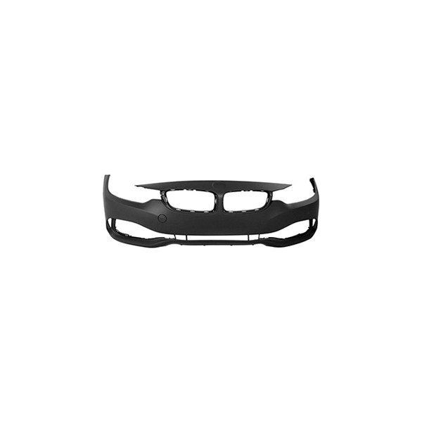 Front Bumper Cover For 2014-2016 BMW 428i xDrive W/o Headlamp Washer Hole Primed