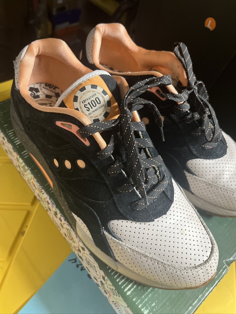 Saucony x Feature G9 Shadow 6 “High Roller” Size 12