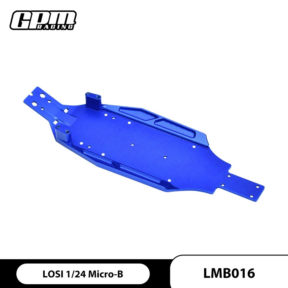 GPM 7075 Alloy Chassis Plate For LOSI 1/24 Micro-B 2WD Buggy LOS-1766
