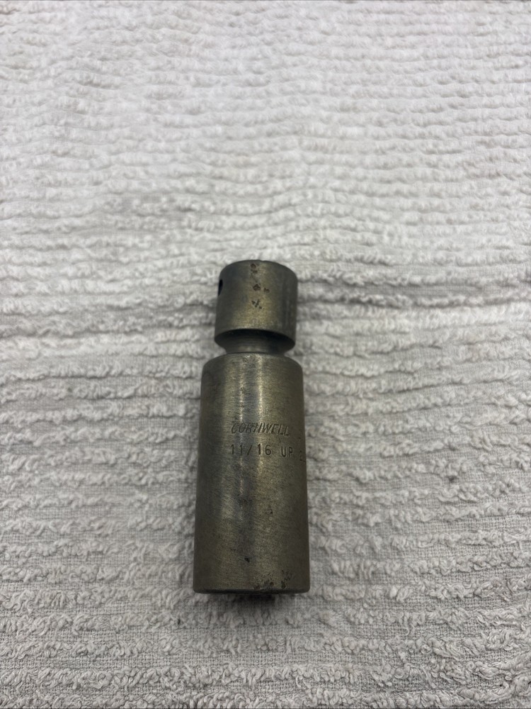 Cornwell Tools 3/8 Drive 11/16 Deep Swivel Impact Socket 6 Point USA Made