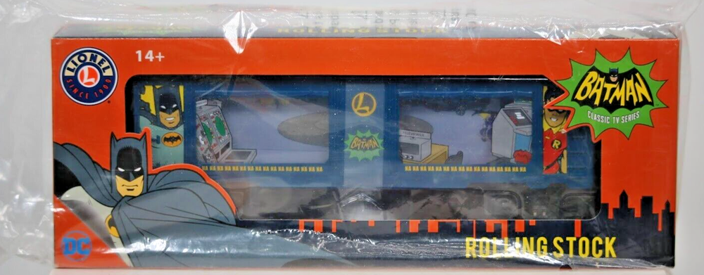 LIONEL DC COMICS BATMAN AQUARIUM CAR O GAUGE railroad freight train 2128220 NEW
