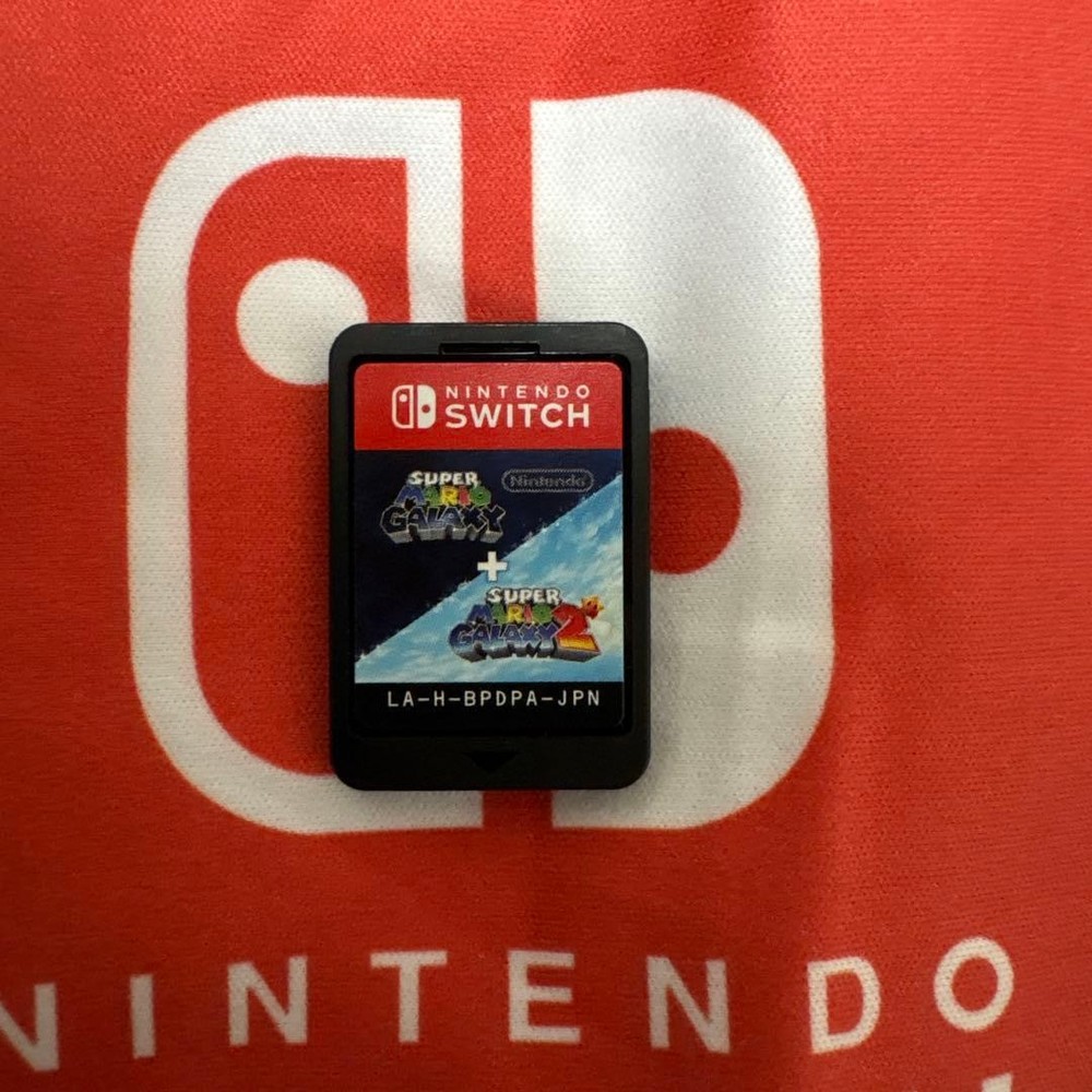 Super Mario Galaxy + Super Mario Galaxy 2 Switch Nintendo Cartridge Only Used